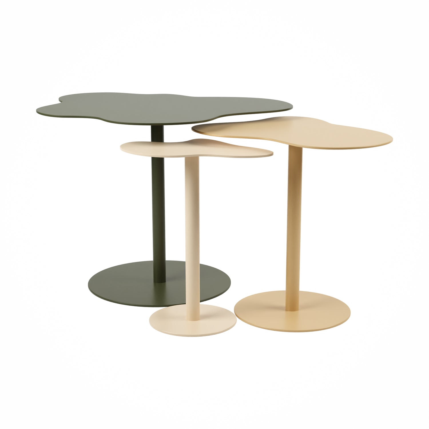 Tables gigognes Cloud Olive