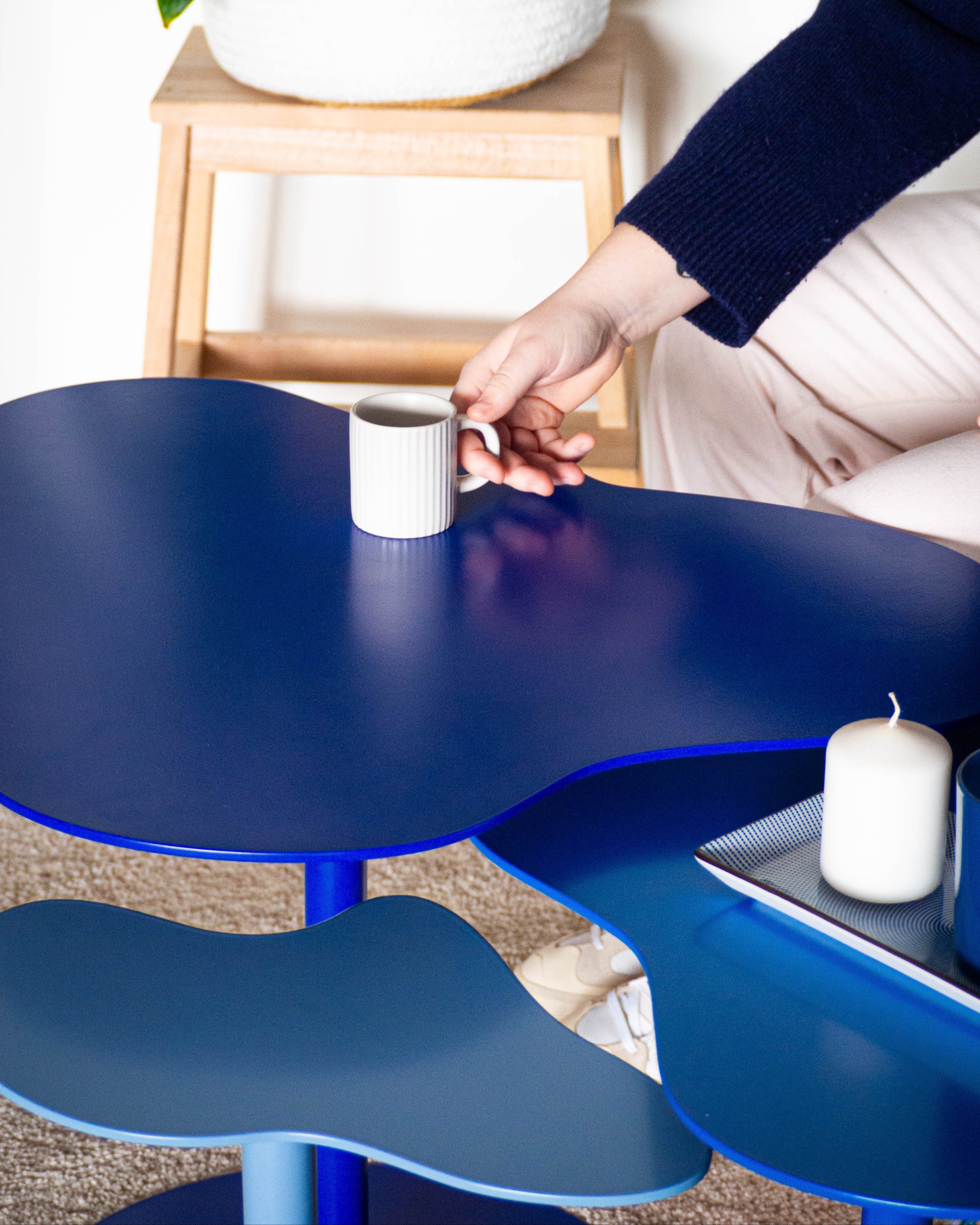 Tables gigognes - Cloud Marine